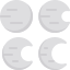 moon phases icon