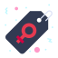 여성 태그 icon