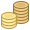 Pièces de monnaie icon