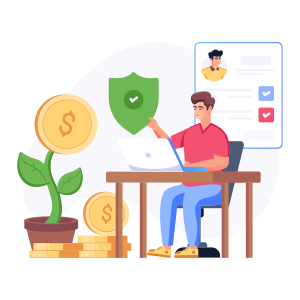 secure investment icon