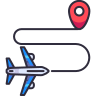 Flight Route icon