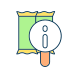 information on food product icon