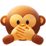 Не говори злой обезьяны icon