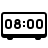 badges style 08:00 icon
