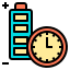 Battery Charging Time icon