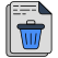 delete file icon