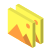 isometric color style gallery icon