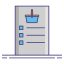 쇼핑 목록 icon
