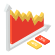 area graph icon