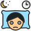 不眠症を患う icon