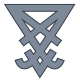 office l style luzifer sigil icon