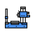 máquina de perfuração icon