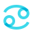 color glass style 암 icon