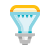LED lamp icon
