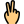 Two Fingers Hand icon