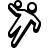 badges style handball icon