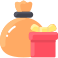 christmas bag icon