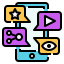 social media marketing icon