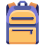 внешняя-школьная-сумка-обучение-и-образование-Justicon-плоская-Justicon icon