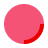 color glass style record icon