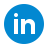 color style linkedin circled icon