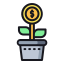 financial growth icon
