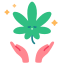 Hoja de marihuana icon