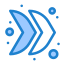 double arrows icon