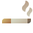 deco color style smoking icon