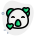 koala with hearts revolving around face emoticon icon