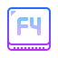 F4 Key icon