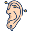 Piercing d&#39;oreille icon