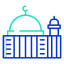 Mesquita-Istiqlal-externa-indonésia-icongeek26-outline-color-icongeek26 icon