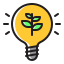 eco bulb icon