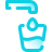 Filling a glass icon