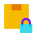 color glass style gesicherte lieferung icon