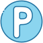 PARKING SPACE icon