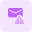 Email warning message icon