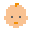color pixels style 을 babys 룸 icon
