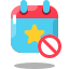 arcade style event declined icon