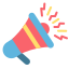 loudspeaker icon