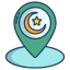mosque location icon