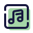 pulsar color style music icon