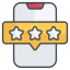 Smartphone Rating icon