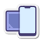 Etiqueta cuadrada NFC icon