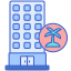 외부-리조트-호텔-관리-플랫아이콘-리니어-컬러-플랫-아이콘-2 icon