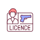 Gun License icon