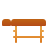 Massageliege aus Holz icon