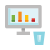 Stock monitor icon