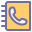 Rubrica telefonica icon
